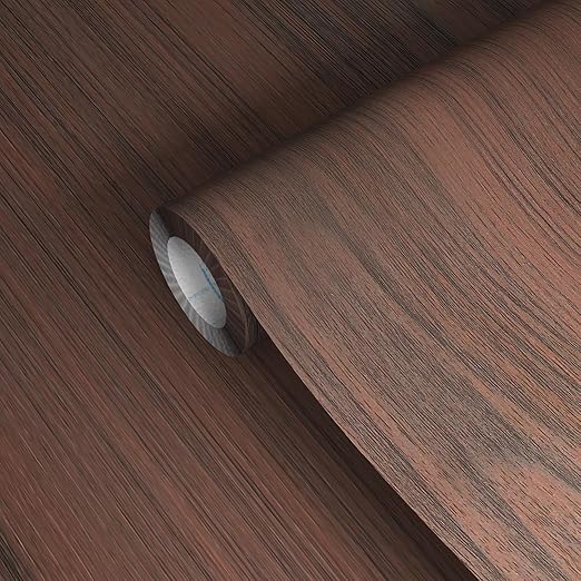 GSCIT Club Wood Grain Repair Tape, 15.7 inch X 15ft Self Adhesive Red Walnut Grain Repair Patch for Tables, Chairs, Baseboards, Doors, Windows, Floors, Handicraft DIY.