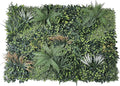 Artificial Topiary Hedge Greenery Plant Panels Indoor and Outdoor Patio Foliage Hedge Faux Grass Wall Panels 6PCS 20”x20”/P for Fence Decoration