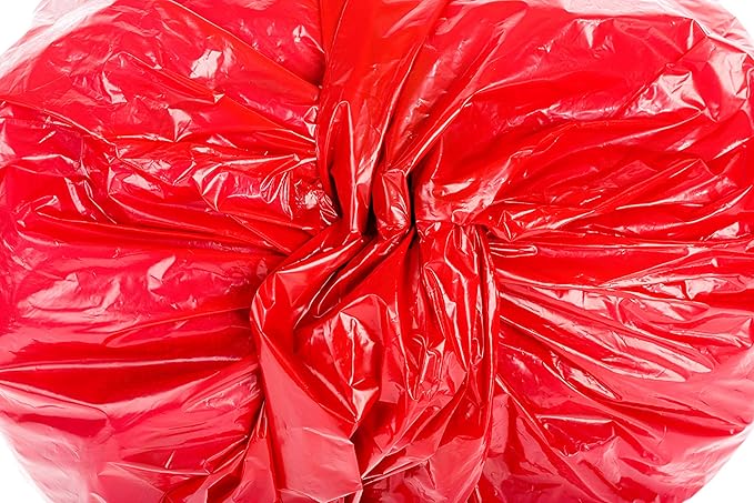 Tier 1 Biohazard Bags with X-Seal Burst Defense (Home use Approved) (40 Gallon) (20 Bags)