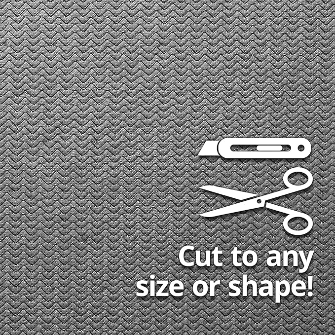 PIG New Grippy Paint Booth Mat 32" x 100' | Protects Surfaces and Floors from Paint Build-Up | Reduces Paint Defects and Color Casting | Static Dissipative | Gray | PMB30069