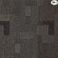 Mohawk Basics 24" x 24" Berber (Loop pile), 0.09" Pile Height, Carpet Tile, PET Fiber, Smoke Color, (24 Tiles), (96 sqft/carton)
