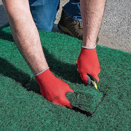 PIG Coir Storm Drain Filter with Magnets | Over The Drain Sediment Filter| for Storm Drains up to 26" W x 38" L | Green | PMB30620
