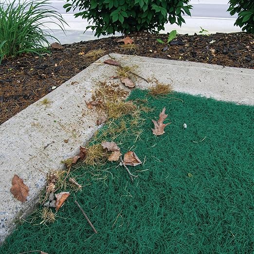 PIG Coir Storm Drain Filter with Magnets | Over The Drain Sediment Filter| for Storm Drains up to 26" W x 26" L | Green | PMB30619