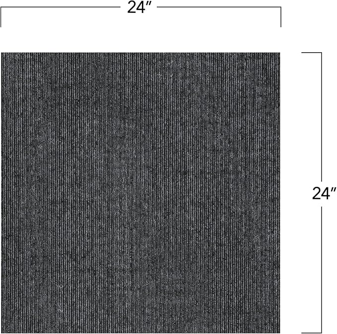 Mohawk Advance 24" x 24" Berber (Loop pile), 0.09" Pile Height, Carpet Tile, PET Fiber, Inside Scoop Color, (24 Tiles), (96 sqft/carton)