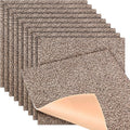 Feather Peel and Stick Carpet Tiles, Attached Cushion, Easy DIY Install, Soft Residential Carpet, American Made, Seamless Appearance, Plush (10 Tiles - 22.5 Square Feet) (Flight, 18x18)