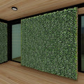 Patio Paradise 6'x12'-1Pc Faux Ivy Fence Privacy Screen Artificial Greenery Wall Backdrop,Fake Grass Wall Panels for Outside Apartment Balcony,Vine Leaf Decor for Outdoor Patio Chain Link