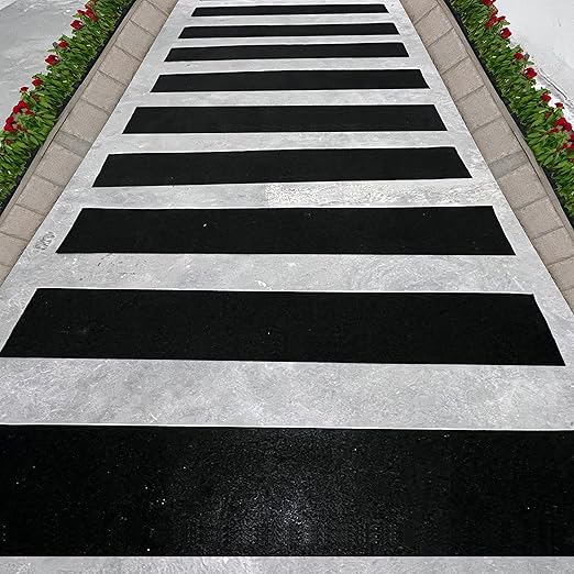 Anti Slip Grip Tape for Stairs Non-Slip Strips Non Skid Safety Tape for Outdoor/Indoor Steps, Stairs, Traction Tread Staircases, Boats (Black, 10cm*10m/4Inch x 35Ft)