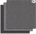 20" X 20" Carpet Tiles, Carpet Squares, 24 Tiles/64.5 Sq.Ft per Box, Floor Carpet Tiles for Home Office Industry, Grey