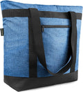 BeeGreen Cooler Bag Soft Leakproof Insulated Tote with Zipper for Beach Travel Grocery