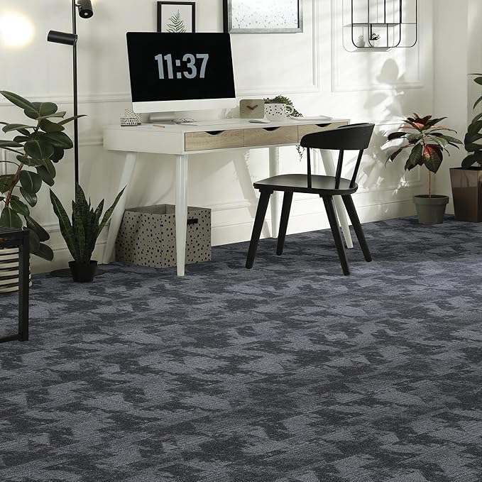 Mohawk Elite 8" x 8" Carpet Tile Sample with Premium Nylon and EcoFlex One Cushion in Dukedom