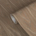 GSCIT Club Walnut Wood Veneer, 12 inch x 50ft Wood Edge Banding Pre-glued Flexible, Walnut Veneer Tape Banding for Cabinet Repair Furniture