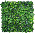 12pcs 20''x20'' Grass Wall Panels, Artificial Hedge Panels Greenery Wall, UV Protected Faux Grass Backdrop Privacy Fence Screen, Greenery Wall for Outdoor Indoor Garden Birthday Wedding Decor