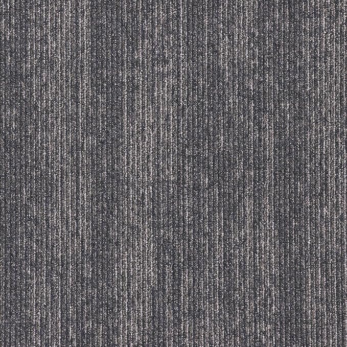 Mohawk Elite 24" x 24" Berber (Loop pile), 0.08" Pile Height, Carpet Tile, Nylon Fiber, Navy Color, (1 Tile)