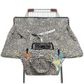 Shopping Cart Cover for Baby,2-in-1 High Chair Cover with Portable Cloth Bag,Cart Seat Pad for Babies Grocery Cushion Cover Restaurant,Suitable for All Supermarkets