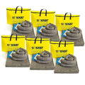 Stardust Spill Products Universal Spill Kit – OSHA Compliant Solution for Vehicles, Industrial, & Restaurant Use, Emergency Response Chemical, Water, & Bodily Fluid Cleanup, 6-Pack