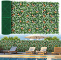 Artificial Boxwood Roll Panels 40"x120"(33.33 SQFT), Grass Wall Panels UV-Anti Greenery Privacy Hedge Screen for Indoor Outdoor Patio Balcony, Party Garden Fence Decor