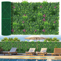 Boxwood Roll Panels, Grass Wall 40"x120"(33.33 SQFT), Grass Backdrop, Privacy Screen, Sun Protected Green Wall Decor for Outdoor, Indoor, Garden, Backyard and Décor