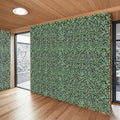 Patio Paradise 3'x32'-1Pc Faux Ivy Fence Privacy Screen Artificial Greenery Wall Backdrop,Fake Grass Wall Panels for Outside Apartment Balcony,Vine Leaf Decor for Outdoor Patio Chain Link