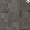 Mohawk Basics 24" x 24" Berber (Loop pile), 0.09" Pile Height, Carpet Tile, PET Fiber, Stone Walk Color, (24 Tiles), (96 sqft/carton)