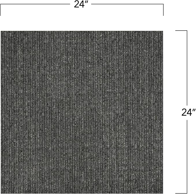 Mohawk Advance 24" x 24" Berber (Loop pile), 0.09" Pile Height, Carpet Tile, PET Fiber, Special Story Color, (24 Tiles), (96 sqft/carton)