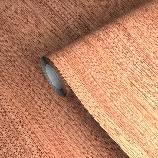 GSCIT Club Wood Grain Repair Tape, 24 inch X 25ft Self Adhesive Red Oak Grain Repair Patch for Tables, Chairs, Baseboards, Doors, Windows, Floors, Handicraft DIY.