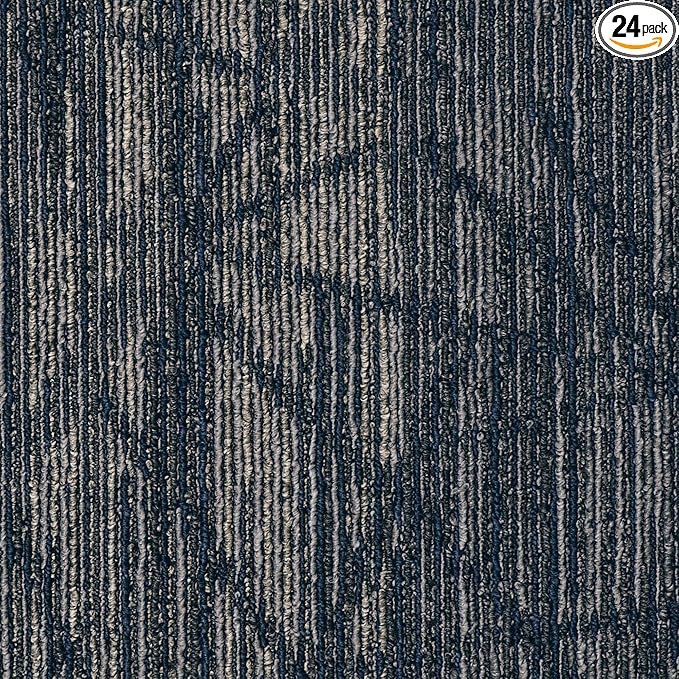 Mohawk Advance 36" x 12" Berber (Loop pile), 0.11" Pile Height, Carpet Tile, PET Fiber, River Walk Color, (24 Tiles), (72 sqft/carton)