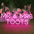 Custom Neon Signs for Wall Décor, Neon Name Sign Personalized for Wedding Birthday Party Event Backdrops, LED Neon Light Signs Customizable for Home Bedroom Shop Bar Salon Decor