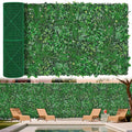 40"x120"(33.33 SQFT) Grass Wall, Artificial Boxwood Panels, Privacy Hedge Fence Screen with UV Protection, Greenery Backdrop for Indoor Home Wedding Decor and Outdoor Garden Backyard