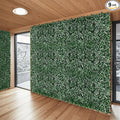 Patio Paradise 4'x8'-9Pc Faux Ivy Fence Privacy Screen Artificial Greenery Wall Backdrop,Fake Grass Wall Panels for Outside Apartment Balcony,Vine Leaf Decor for Outdoor Patio Chain Link