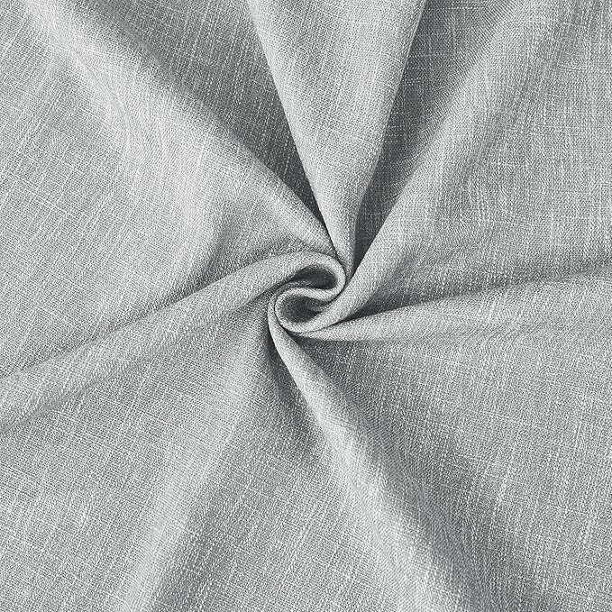 Vision Home Silver Grey Pinch Pleated Full Blackout Curtains Room Darkening Window Curtains 84 inch for Living Room Bedroom Thermal Insulated Pinch Pleat Drapes with Hooks Back Tab 2 Panel 40" Wx84 L