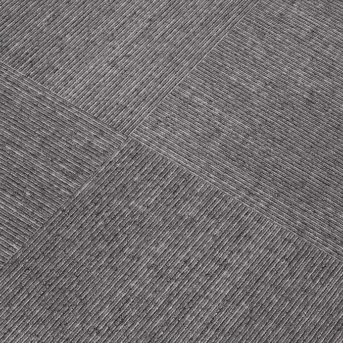Mohawk Advance 24" x 24" Berber (Loop pile), 0.09" Pile Height, Carpet Tile, PET Fiber, Replay Color, (24 Tiles), (96 sqft/carton)