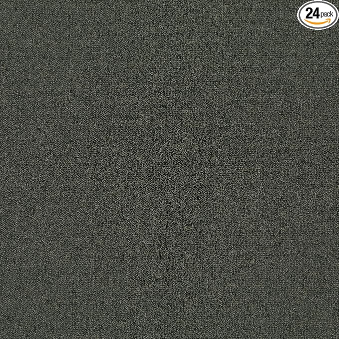 Mohawk Advance 24" x 24" Berber (Loop pile), 0.11" Pile Height, Carpet Tile, Nylon Fiber, Irish Stone Color, (24 Tiles), (96 sqft/carton)
