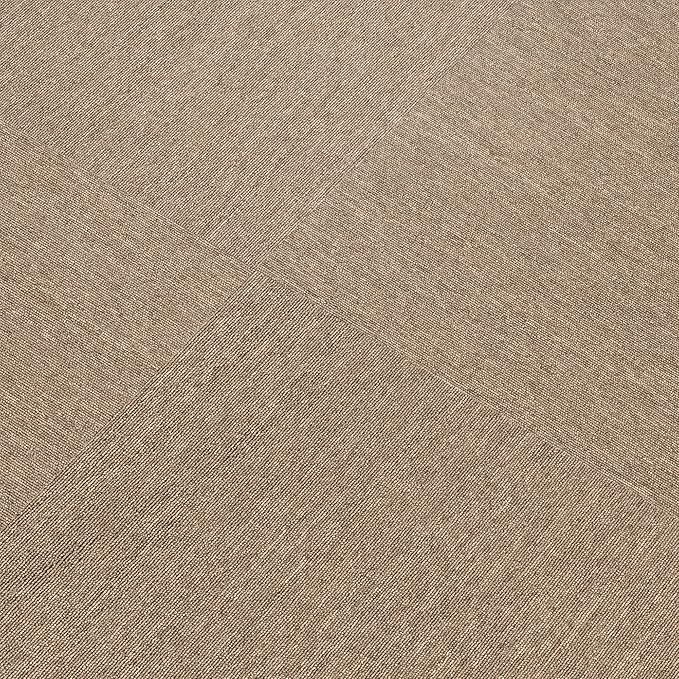 Mohawk Basics 24" x 24" Berber (Loop pile), 0.07" Pile Height, Carpet Tile, PET Fiber, Walnut Color, (24 Tiles), (96 sqft/carton)