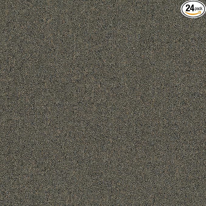 Mohawk Advance 24" x 24" Berber (Loop pile), 0.11" Pile Height, Carpet Tile, Nylon Fiber, Majorca Color, (24 Tiles), (96 sqft/carton)