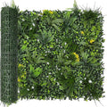 Artificial Grass Wall Boxwood Roll: 40"x120" UV Resistant Green Leaves Faux for Interior Wall Backdrop,Garden and Indoor Outdoor Wall&Fence Covering Privacy, Party Wall Fence Decor