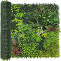 Artificial Plant Wall Boxwood Roll: 48"x120" UV Resistant Green Leaves Faux for Interior Backdrop,Garden and Indoor Outdoor Wall&Fence Covering Privacy, Party Wall Fence Decor